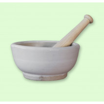 Ceramic Mortar and Pestle
